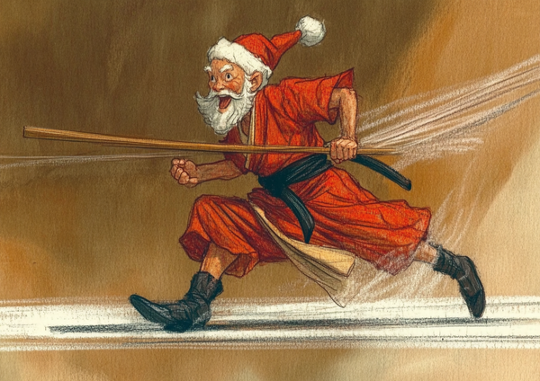 If Santa Claus Knew Karate